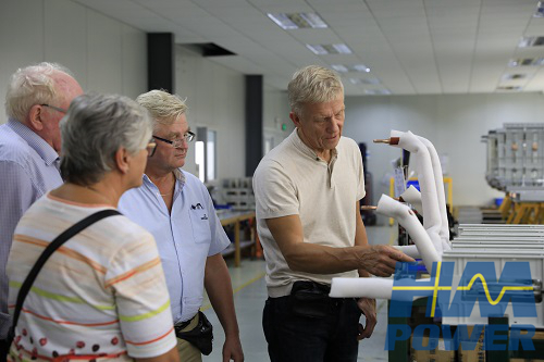 新思維看環(huán)保開關柜，瑞典專家來訪赫茲曼電力