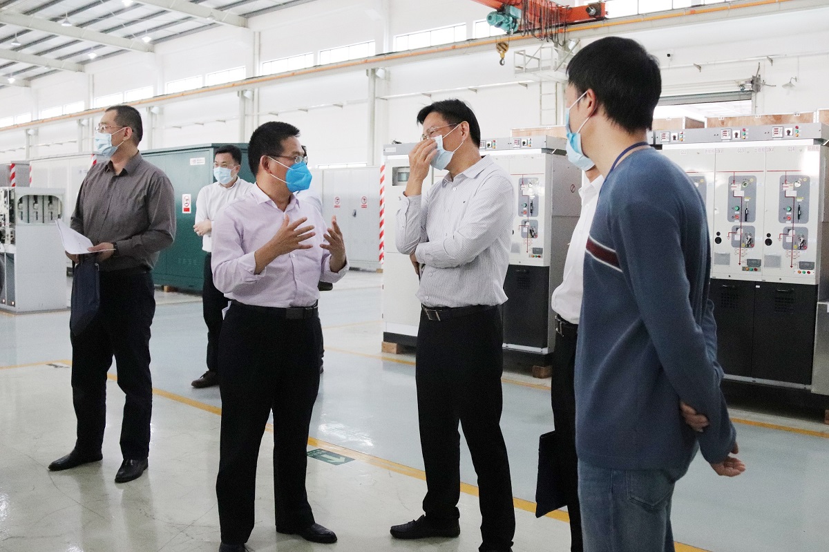 防疫做貢獻(xiàn)，復(fù)工感恩情|佛山市常務(wù)副市長(zhǎng)一行蒞臨我司送溫暖