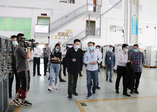 防疫做貢獻(xiàn)，復(fù)工感恩情|佛山市常務(wù)副市長一行蒞臨我司送溫暖