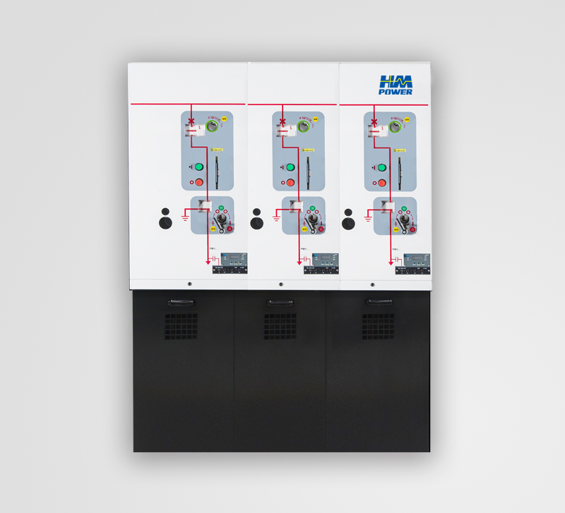 10kV常壓密封空氣絕緣開關柜/環(huán)網(wǎng)柜（三回路）